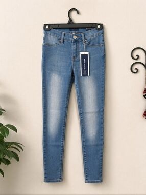 Old Navy Ballerina Jegging Girls 12 Skinny Stretch Blue Jeans NWT